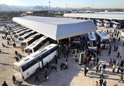ورود و خروج ۱۸ میلیون مسافر از پایانه مسافربری مشهد