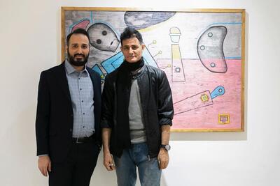 هوش مصنوعی سوژه نقاشی‌های محمد محمدزاده تیتکانلو در گالری ماهر