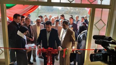 افتتاح هنرستان۶ کلاسه  مریم  در منطقه تبادکان مشهد و مرکز جامع سلامت بهداشت در روستای  ساغروان