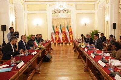پروژه‌های اقتصادی سریلانکا توسط ایران اجرایی شود