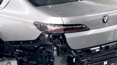 خط تولید ماشین BMW سری ۷ در سال ۲۰۲۴ را ببینید (فیلم)