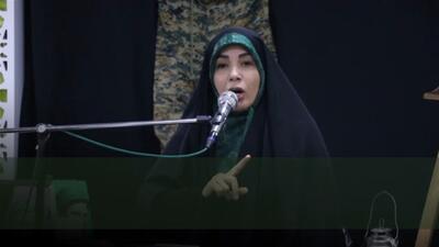 (ویدیو) جنجال جدید منصوره معصومی؛ طعنه به رائفی پور و احمدی نژاد