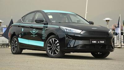 بررسی تاکسی برقی جک E50A کرمان موتور (KMC e-TAXI) | bama.ir