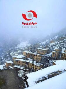 باران و برف در راه گیلان