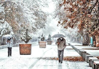 برف و سرمای سخت در راه است ؛ آغاز بارش‌ها از فردا در این مناطق | برف در این روز به تهران می‌رسد