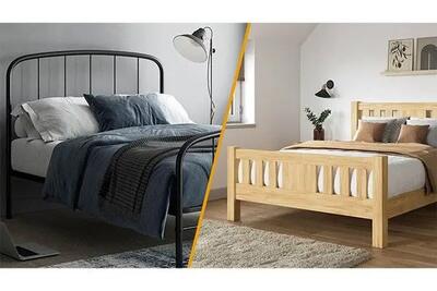 انواع کفی تخت خواب؛ کفی تخت چوبی بهتره یا فلزی؟