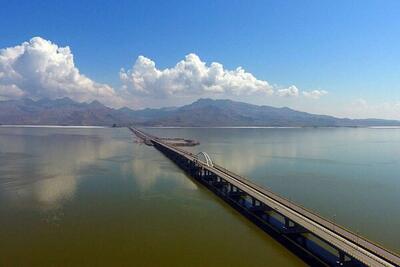 افزایش ۵ برابر حجم ورودی آب به دریاچه ارومیه نسبت به سال گذشته