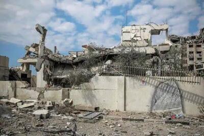 رژیم اشغالگر خانه یاسر عرفات را تخریب کرد