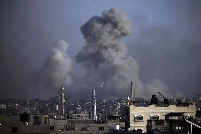 بمباران ۳ منزل مسکونی در مرکز نوار غزه