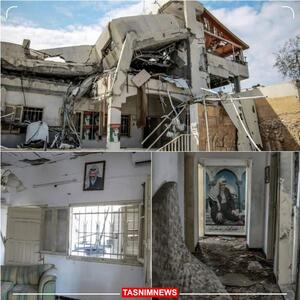 تخریب خانه «یاسر عرفات» در غزه توسط اسرائیل +عکس