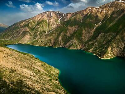 تصاویری رویایی از دریاچه گهر در استان لرستان