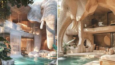 معماری الهام گرفته از فیل! (فیلم و عکس)