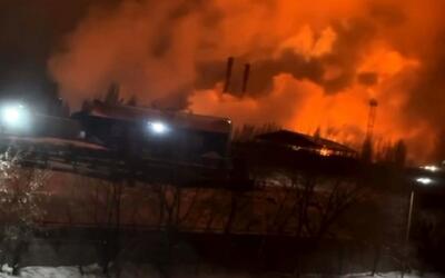 حمله اوکراین به کارخانه بزرگ فولاد روسیه؛ هدیه کیف به مسکو به مناسبت دو ساله شدن جنگ