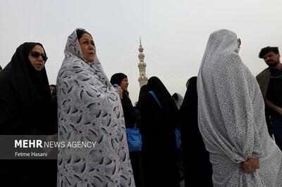 (تصاویر) حال و هوای مسجد جمکران در آستانه نیمه شعبان