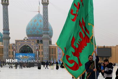 تصاویر: مسجد جمکران آماده میزبانی از زائران نیمه شعبان