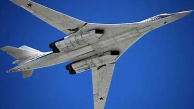 پرواز بمب افکن Tu-۱۶۰ M به خلبانی پوتین | تصاویر