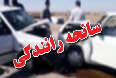 تصادف هولناک در محور کوهپایه_کرمان یک کشته و ۱۱ زخمی برجای گذاشت