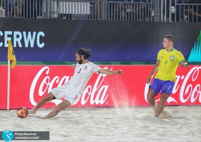 ایران 2-3 برزیل؛ پرافتخارها مانع تاریخ سازی پسران ساحلی