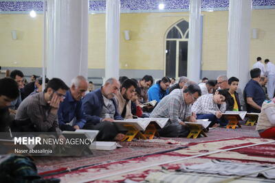 برگزاری مراسم احیای شب نیمه شعبان در استان تهران