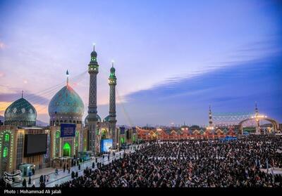 حال و هوای مسجد جمکران در شب نیمه شعبان- عکس خبری تسنیم | Tasnim