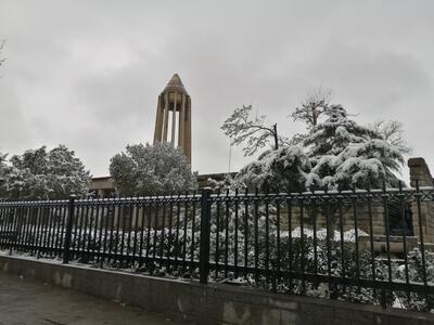 بارش برف تا آخر هفته در همدان ادامه دارد