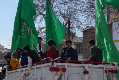 جشن خودرویی نیمه شعبان در خرم‌آباد