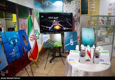 نمایشگاه دستاوردهای وزارت اطلاعات در   قله اقتدار   - تسنیم