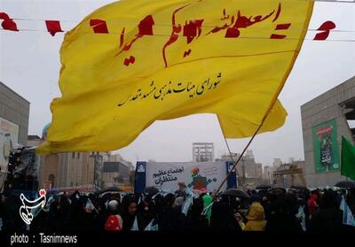 راهپیمایی   منتظران ظهور   در بجنورد/ جشن نیمه شعبان در خراسان شمالی + فیلم - تسنیم
