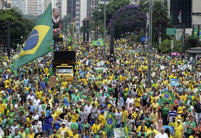 خیابان های برزیل به تسخیر راستگرایان درآمد