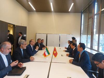 رایزنی امیرعبداللهیان با وزیر خارجه ویتنام در ژنو