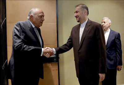 دیدار وزرای خارجه ایران و مصر