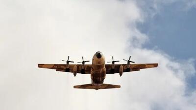 عملیات هلی برن نیروی هوایی مصر برای کمک‌رسانی در نوار غزه