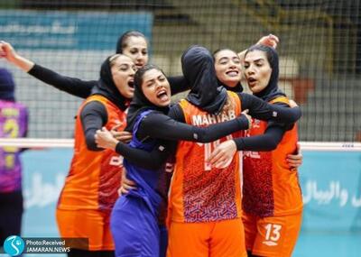 قهرمانی تیم زنان سایپا در لیگ برتر والیبال