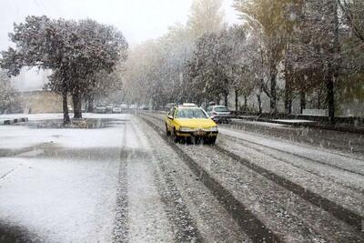 ویدیو جدید و زیبا از بارش برف در تهران | رویداد24