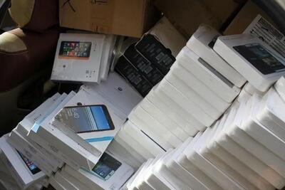 115 قلم کالای دیجیتال قاچاق در توقیف پلیس قزوین