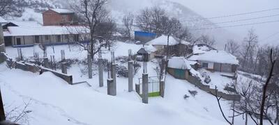بارش برف، این‌بار در میان‌بند مازندران/هشدار هواشناسی صادر شد