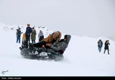 بارش برف در اراک- عکس استانها تسنیم | Tasnim
