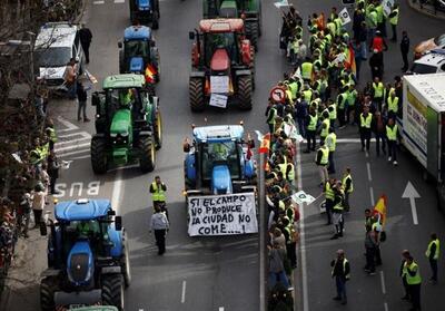 تداوم موج اعتصاب‌ها و اعتراضات کشاورزان در آلمان/ تصویب طرح مورد مناقشه زیست محیطی در پارلمان اروپا - تسنیم