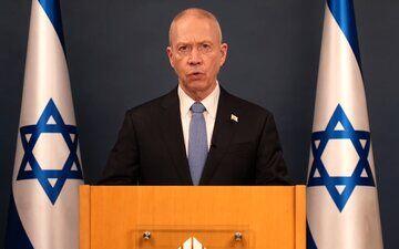 وزیر دفاع اسرائیل: ۷۵ سال است که در چنین وضعیتی قرار نگرفته‌ایم