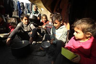 ده‌ها نفر در صف گرفتن غذا در شمال غزه شهید شدند