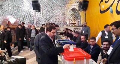 مخبر پس از شرکت در انتخابات: سرنوشت ایران قوی از دل تک تک این آرا رقم می‌خورد