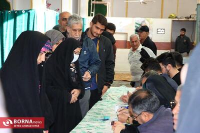 حضور مردم در انتخابات ۱۴۰۲ - لاهیجان