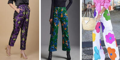 این 6 مدل شلوار طرحدار زنانه نوروز امسال غوغا به پا می‌کنند - چی بپوشم