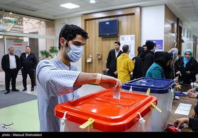 صندوق رای سیار در بیمارستان شریعتی