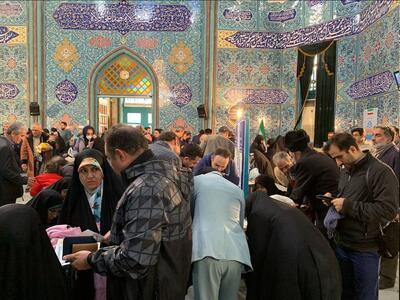 گزارش ایسنا از برگزاری انتخابات در حسینیه ارشاد
