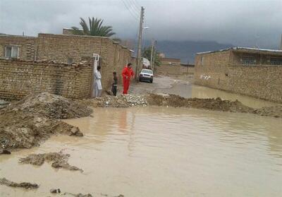 ۶ روستای جنوب کرمان گرفتار سیلاب شدند