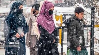 وضعیت آخرالزمانی افغانستان بعد از بارش برف!