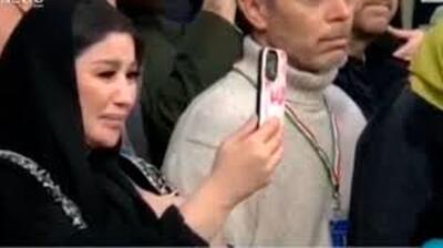 عکس پربازتاب از خبرنگار زن لبنانی در شبکه 2