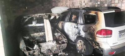 وقوع آتش سوزی در  خیابان رشید تهران/ نجات جان ۳۰ نفر