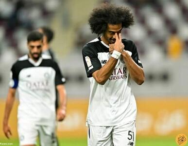  شاهکار جدید اکرم عفیف در قطر